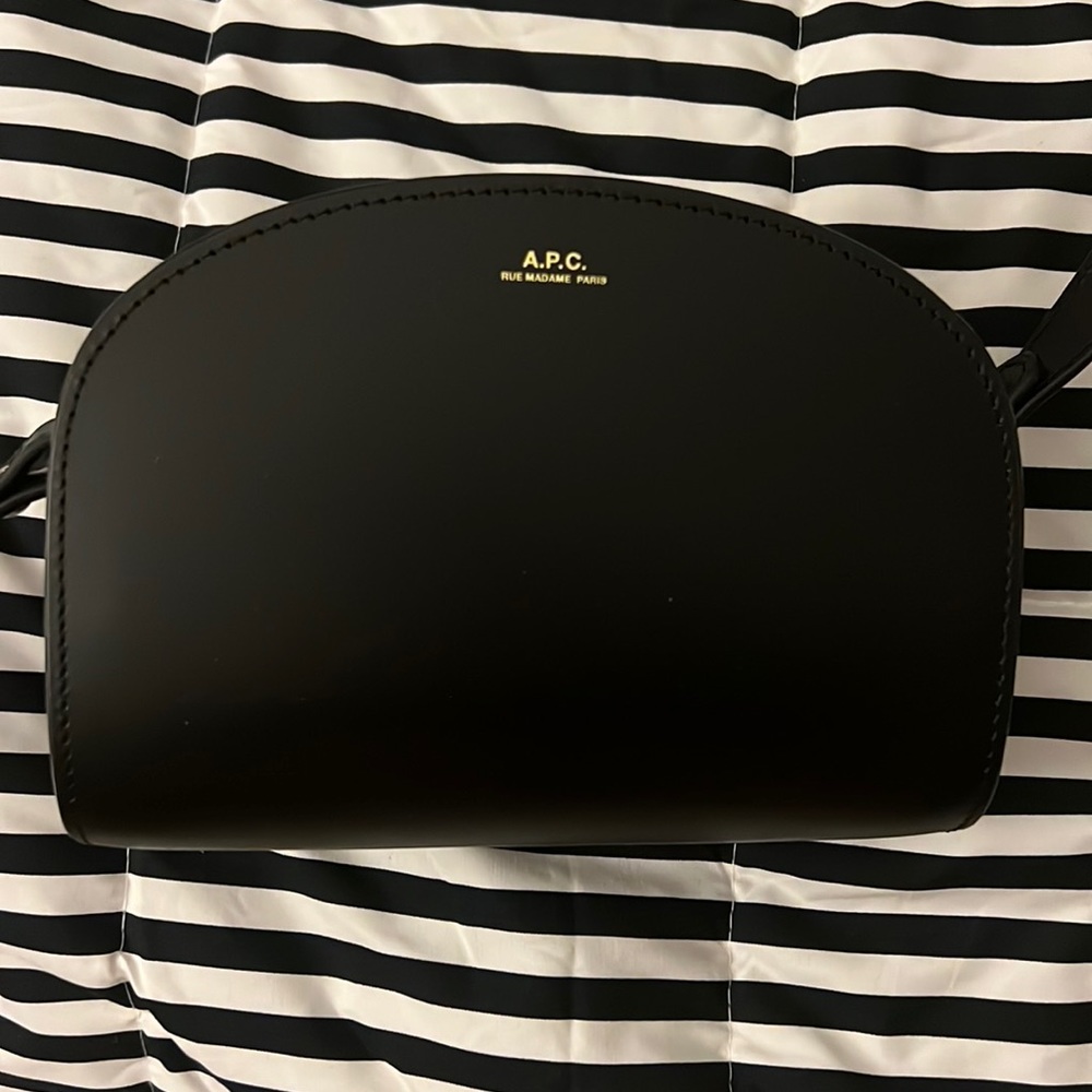 APC small demi lune crossbody purse
